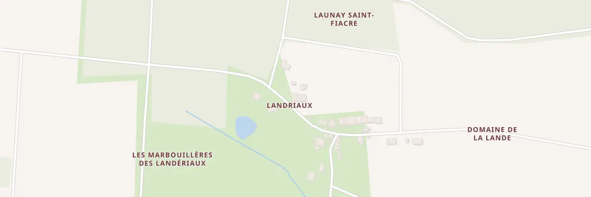 Plan du 28 Les Landeriaux à Sainte-Marie