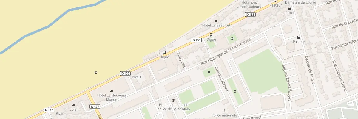 Plan du 2 Rue Jocet à Saint-Malo