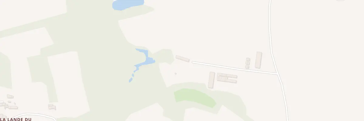 Plan du 1 La Mare à Évran