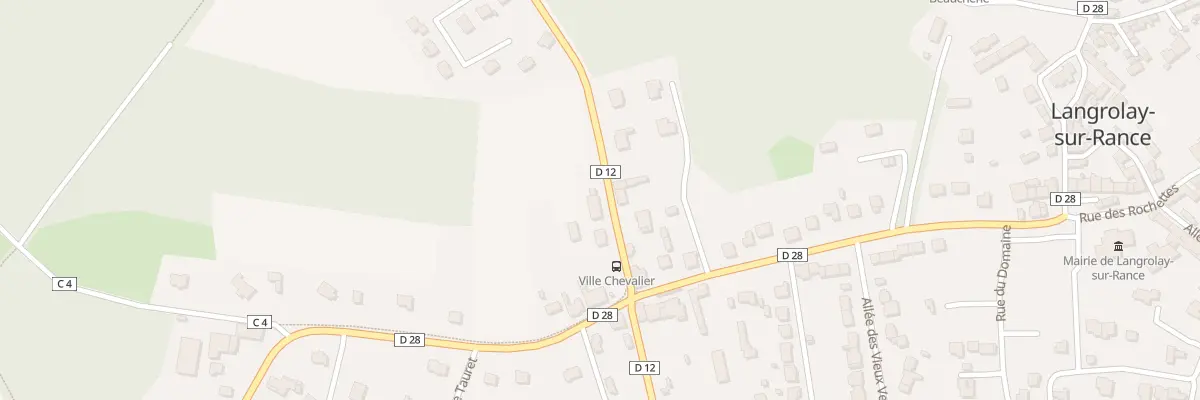 Plan du 20 Rue de la Ville Chevalier à Langrolay-sur-Rance