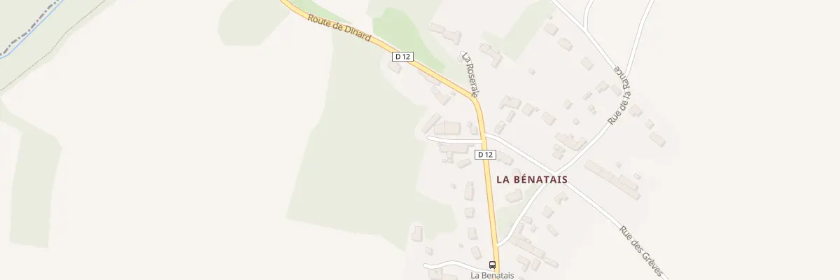 Plan du 33 Rte de Dinard à Langrolay-sur-Rance
