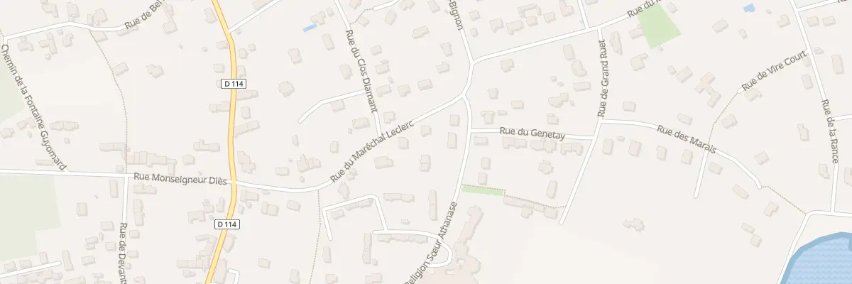 Plan du 16 Rue du Maréchal Leclerc au Minihic-sur-Rance