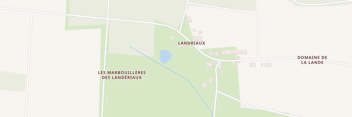 Plan du 29 Les Landeriaux à Sainte-Marie