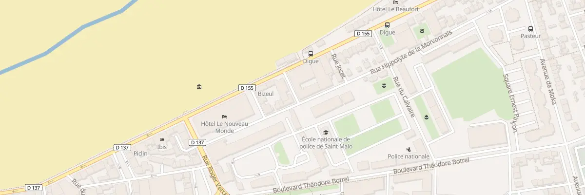 Plan du 4 Rue de la Piperie à Saint-Malo