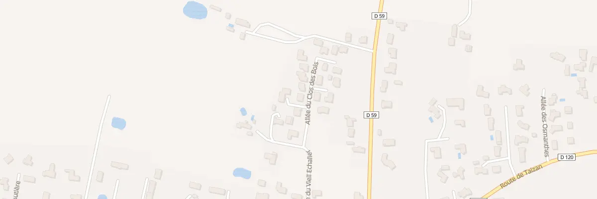 Plan du 3 All du Clos des Bois à Saint-Urbain