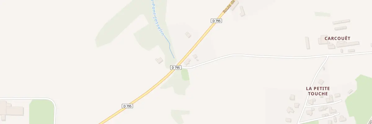 Plan du 20 Route de Normandie à Lanvallay