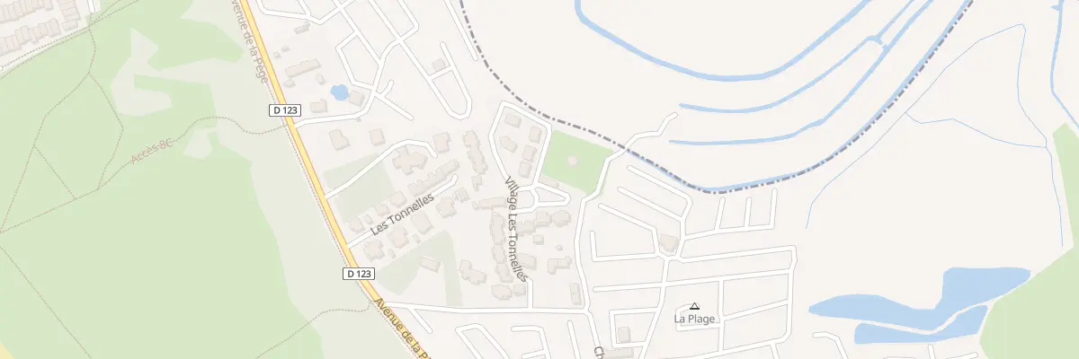Plan du 16 Che de la Pège à Saint-Hilaire-de-Riez