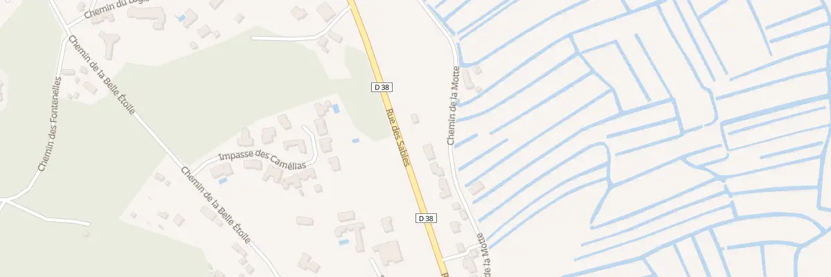 Plan du 291 Rue des sables à Saint-Jean-de-Monts