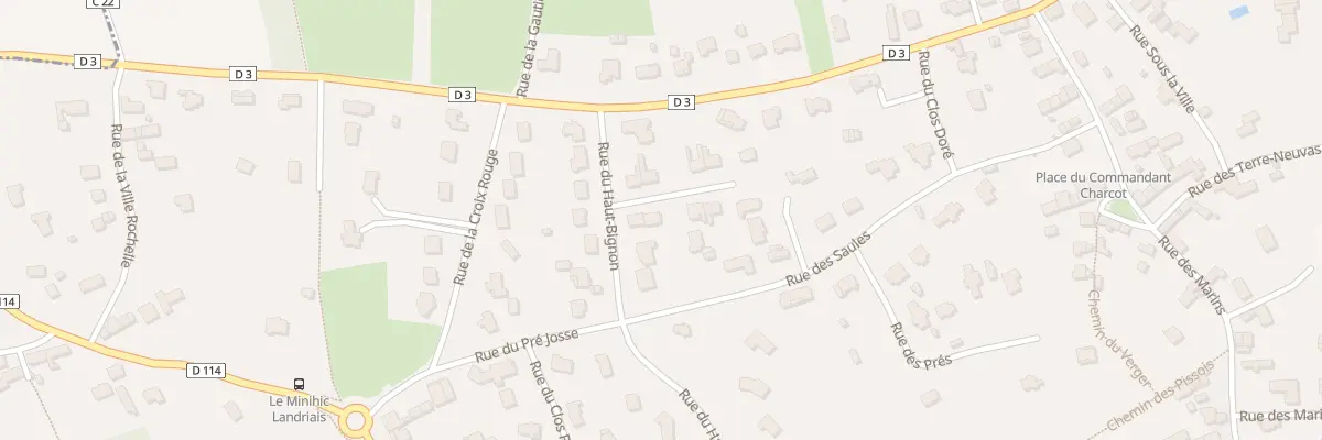 Plan du 9 Rue Robert Surcouf au Minihic-sur-Rance
