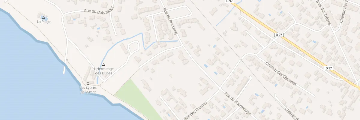 Plan du 19 Rue de l’Hermitage aux Moutiers-en-Retz