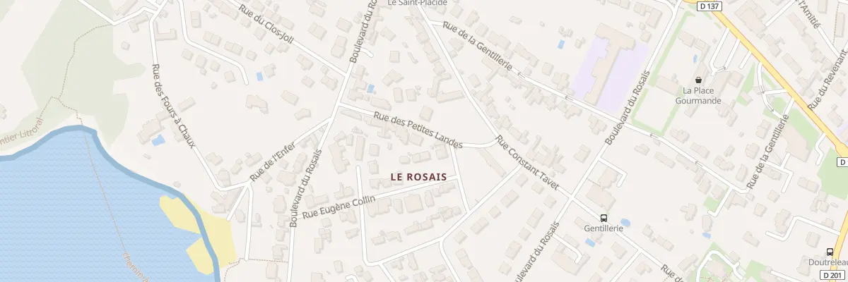 Plan du 14 Rue des Petites Landes à Saint-Malo