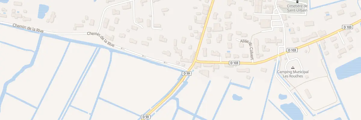 Plan du 2 Che de la Rive à Saint-Urbain
