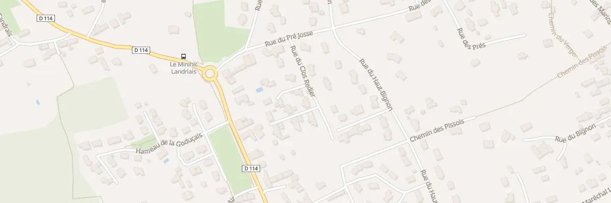 Plan du 12 Rue du Clos Redier au Minihic-sur-Rance