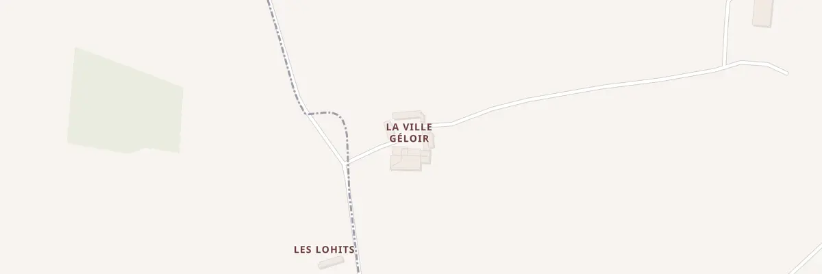 Plan du 5007 La Ville Geloir à Saint-Pern