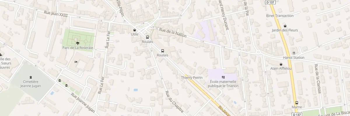 Plan du 85 Rue Ville Pépin à Saint-Malo