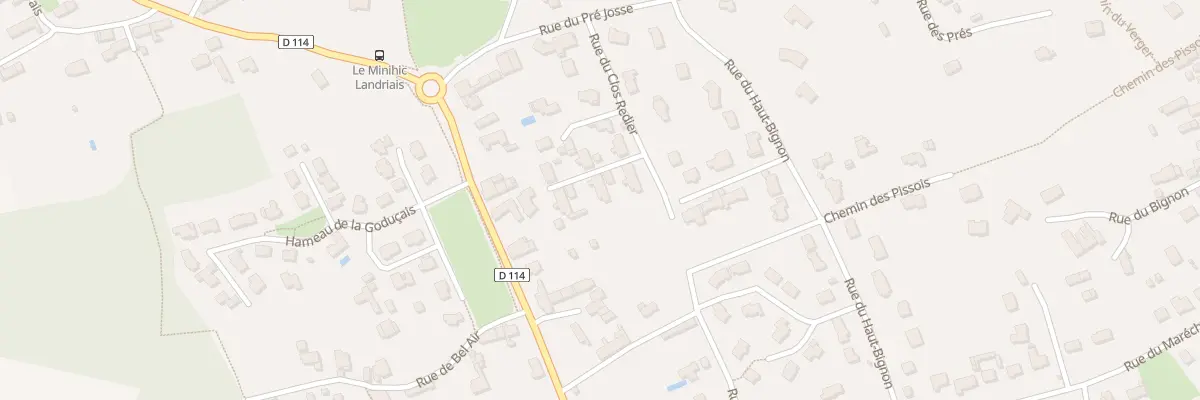 Plan du 34 Rue du Clos Redier au Minihic-sur-Rance