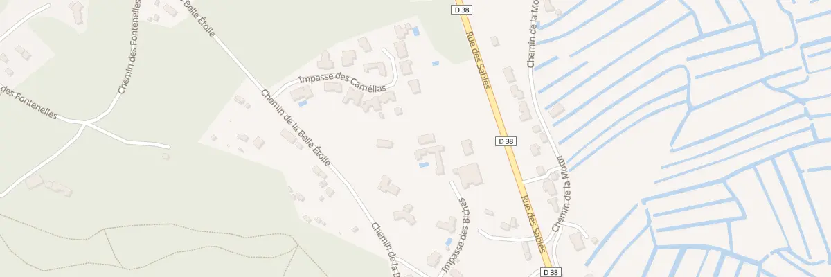 Plan du 294 Rue des sables à Saint-Jean-de-Monts