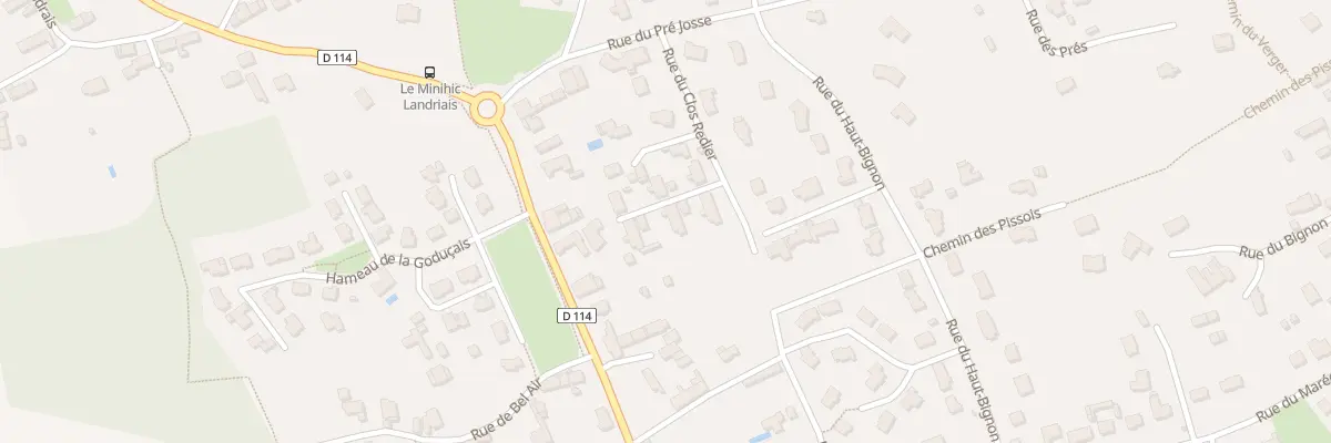 Plan du 32 Rue du Clos Redier au Minihic-sur-Rance