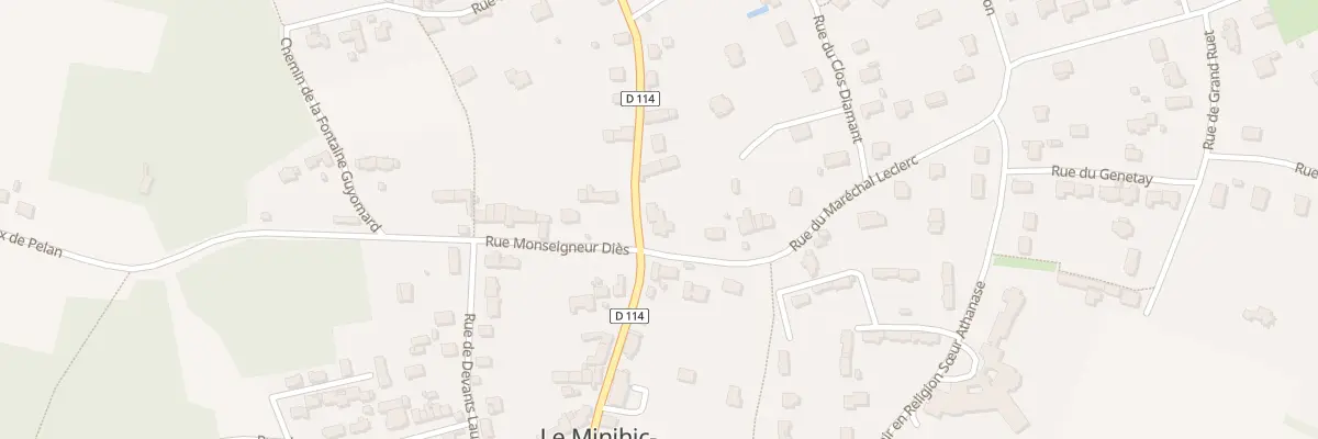 Plan du 39 Rue du Général de Gaulle au Minihic-sur-Rance