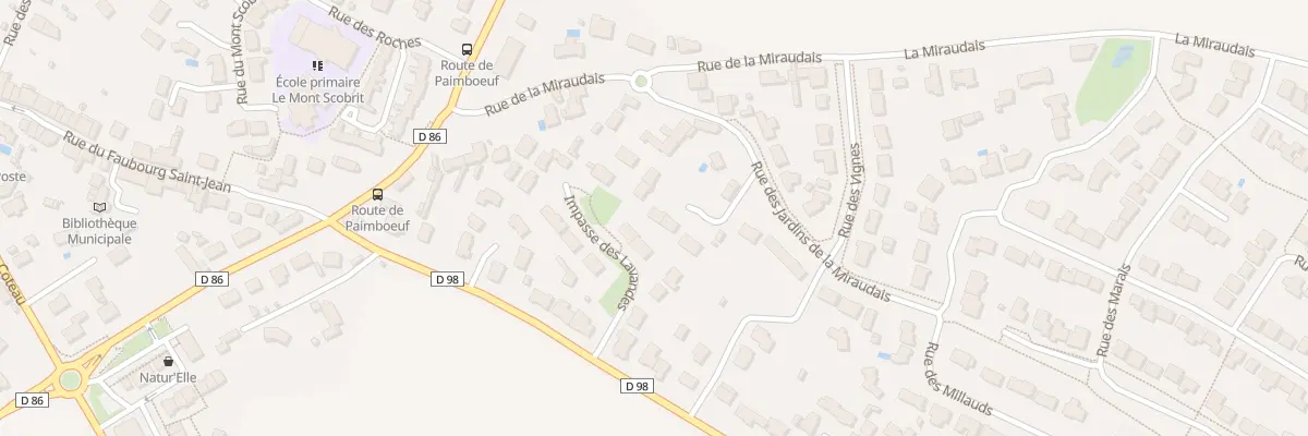 Plan du 15B Rue des Jardins de la Miraudai à Saint-Viaud