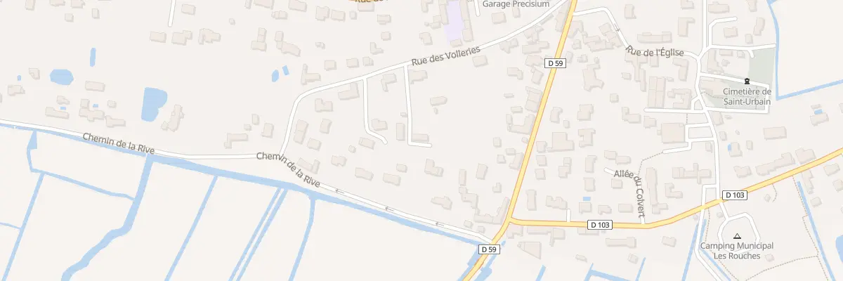 Plan du 15 Rue des Volleries à Saint-Urbain