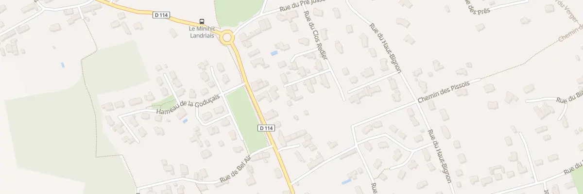 Plan du 28 Rue du Clos Redier au Minihic-sur-Rance