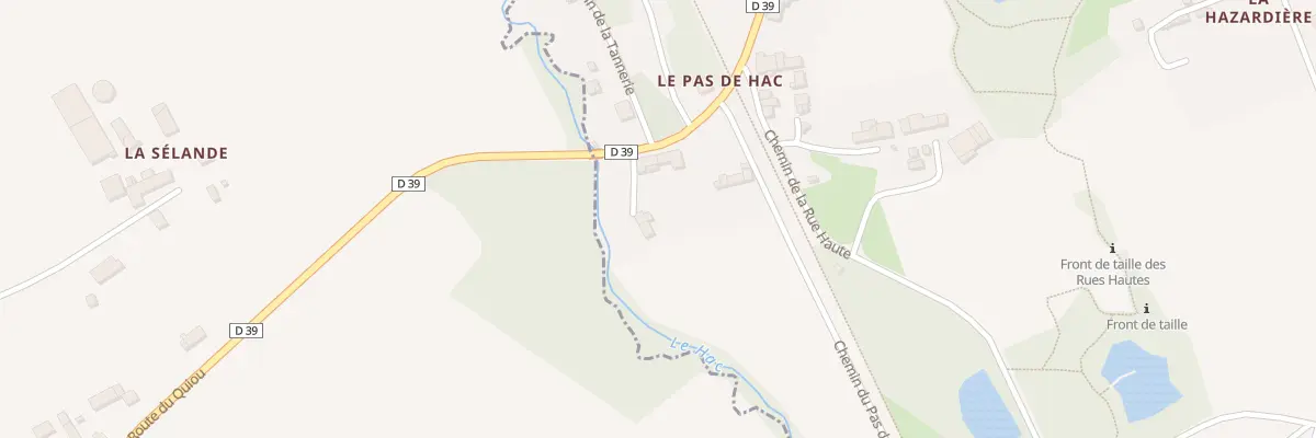 Plan du 33 Rue de la Villa Romaine au Quiou