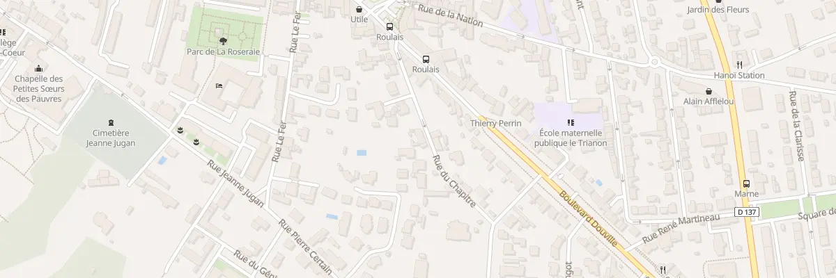 Plan du 26 Rue du Chapitre à Saint-Malo