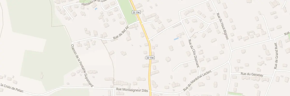 Plan du 56 Rue du Général de Gaulle au Minihic-sur-Rance