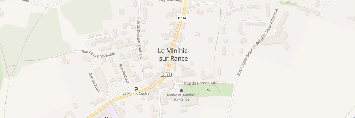 Plan du 23 Rue du Général de Gaulle au Minihic-sur-Rance