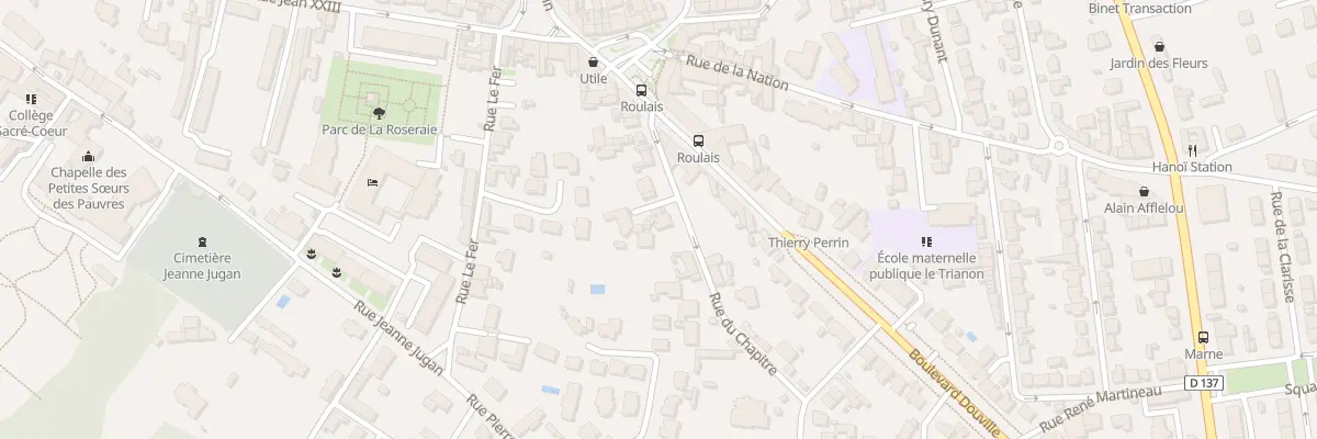 Plan du 20 Rue du Chapitre à Saint-Malo