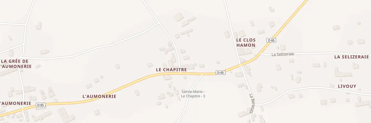 Plan du 5180 Le Chapitre à Sainte-Marie