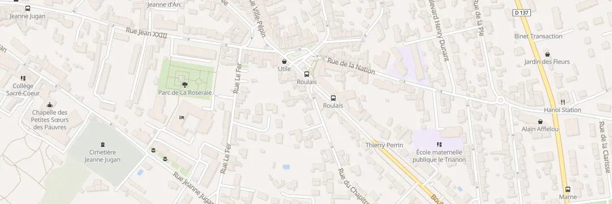 Plan du 12 Rue du Chapitre à Saint-Malo
