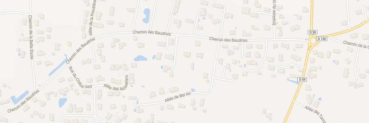 Plan du 15 Che des Baudries à Saint-Urbain