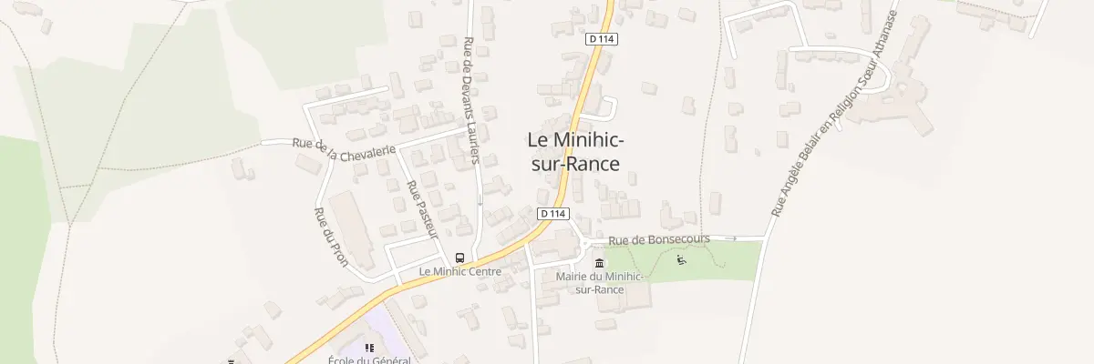 Plan du 16 Rue du Général de Gaulle au Minihic-sur-Rance