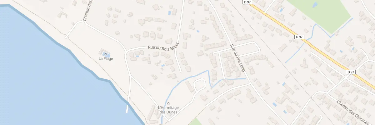 Plan du 2 Rue des Prises aux Moutiers-en-Retz