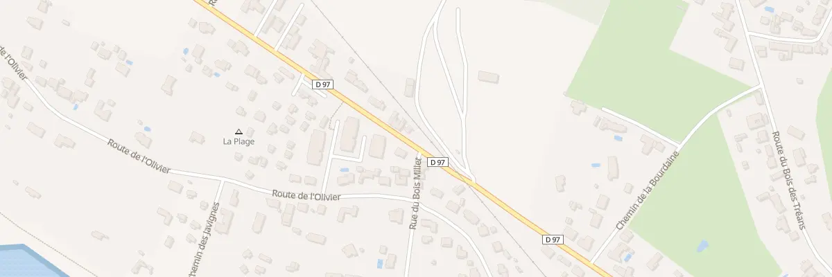 Plan du 58T Rte de la Bernerie aux Moutiers-en-Retz
