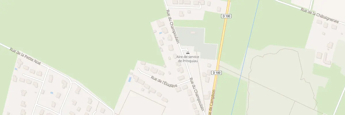 Plan du 13 Rue du Champoulain à Prinquiau