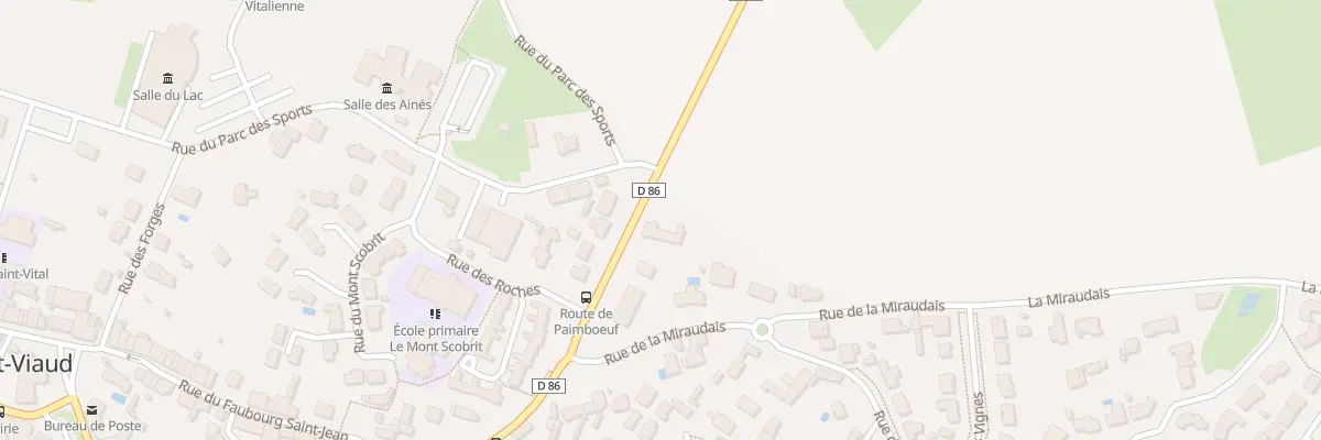 Plan du 5196 La Miraudais à Saint-Viaud