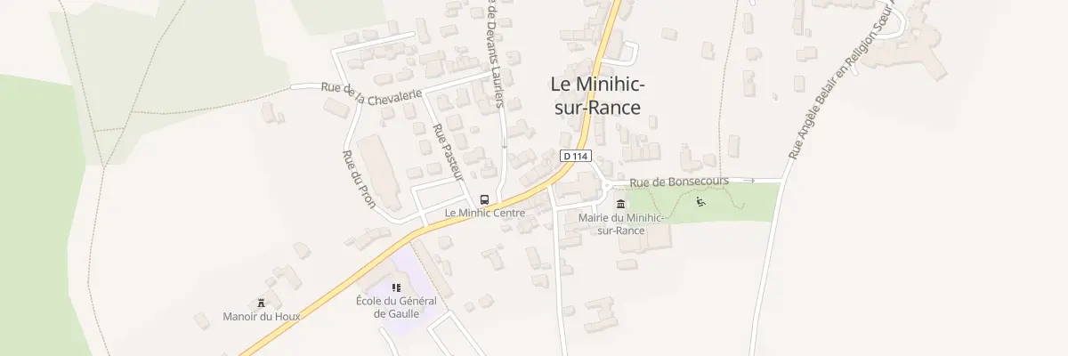 Plan du 8 Rue du Général de Gaulle au Minihic-sur-Rance