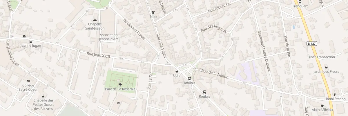 Plan du 71 Rue Ville Pépin à Saint-Malo