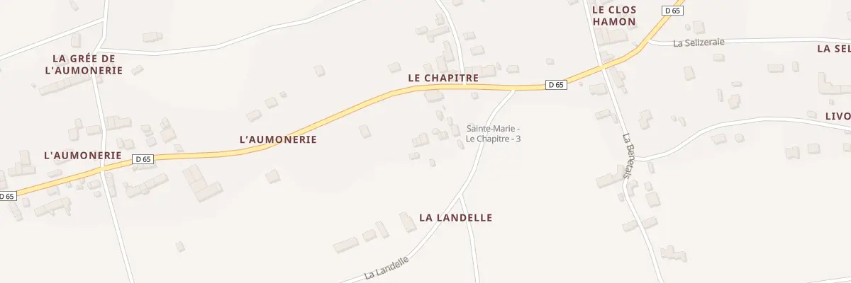 Plan du 5172 La Landelle à Sainte-Marie