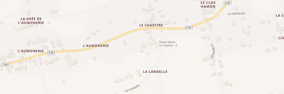 Plan du 5879 La Landelle à Sainte-Marie