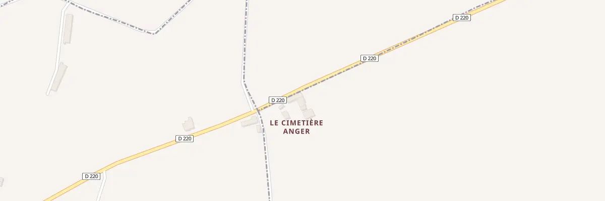 Plan du 5226 Le Cimetiere Anger à Saint-Pern