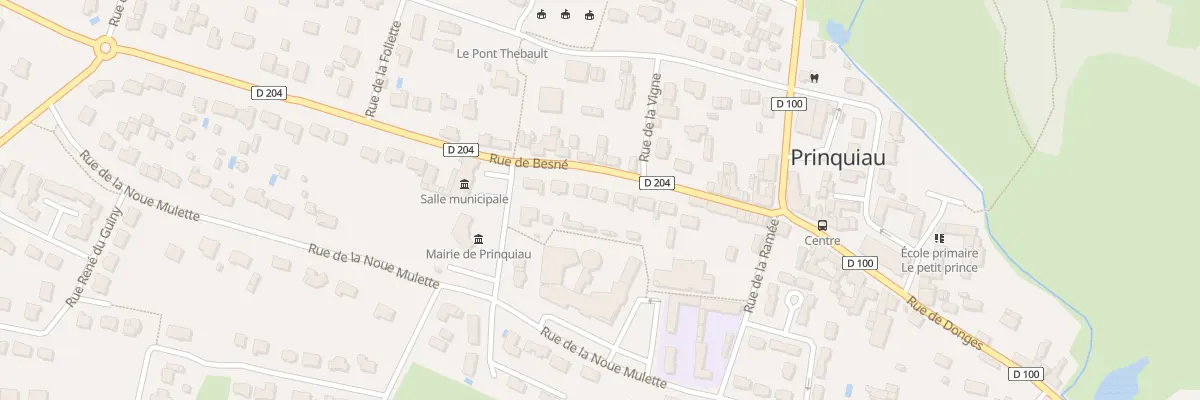 Plan du 15 Rue de Besné à Prinquiau
