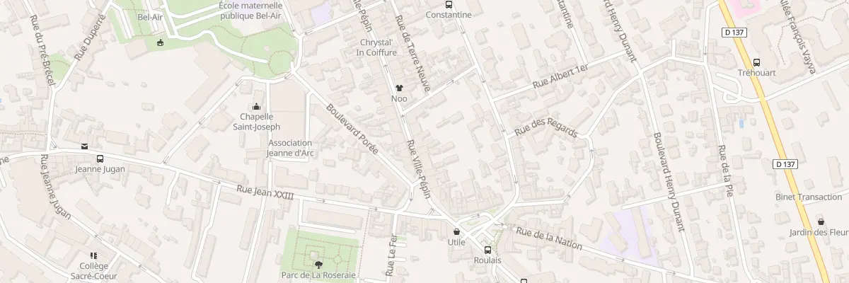 Plan du 57 Rue Ville Pépin à Saint-Malo