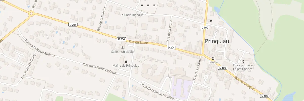 Plan du 17 Rue de Besné à Prinquiau