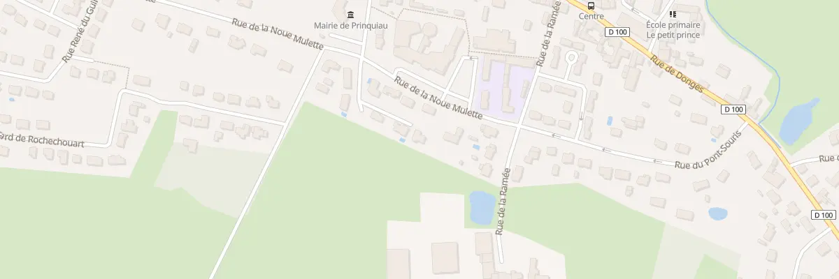 Plan du 4B Rue de la Noue Mulette à Prinquiau