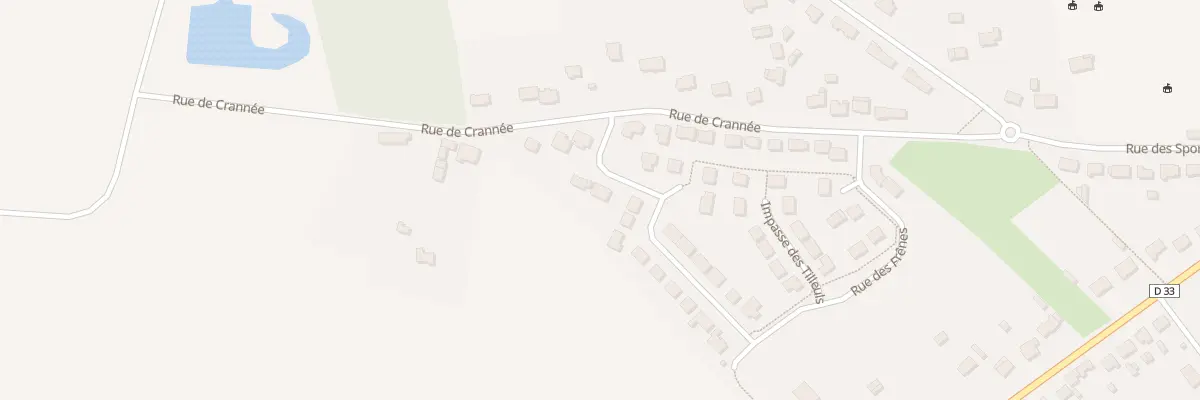 Plan du 19 Rue des Acacias à Sainte-Anne-sur-Brivet