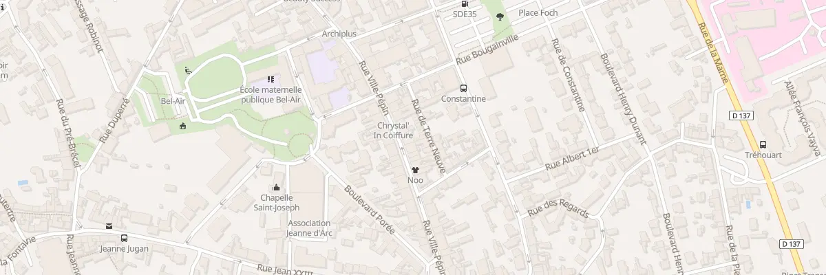 Plan du 39 Rue Ville Pépin à Saint-Malo